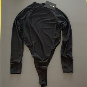 Black Long Sleeve Body Suit